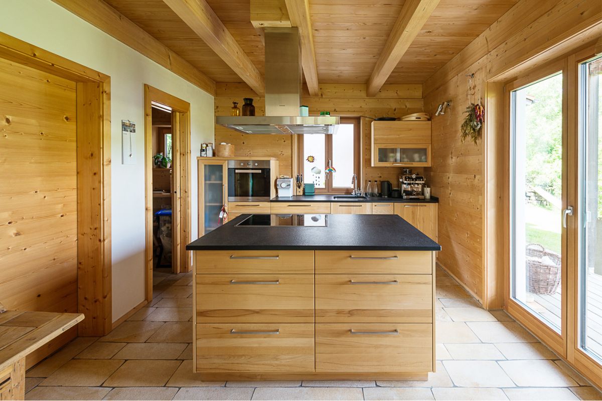 Thoma-Massivhaus in Dorfen, Wohnküche