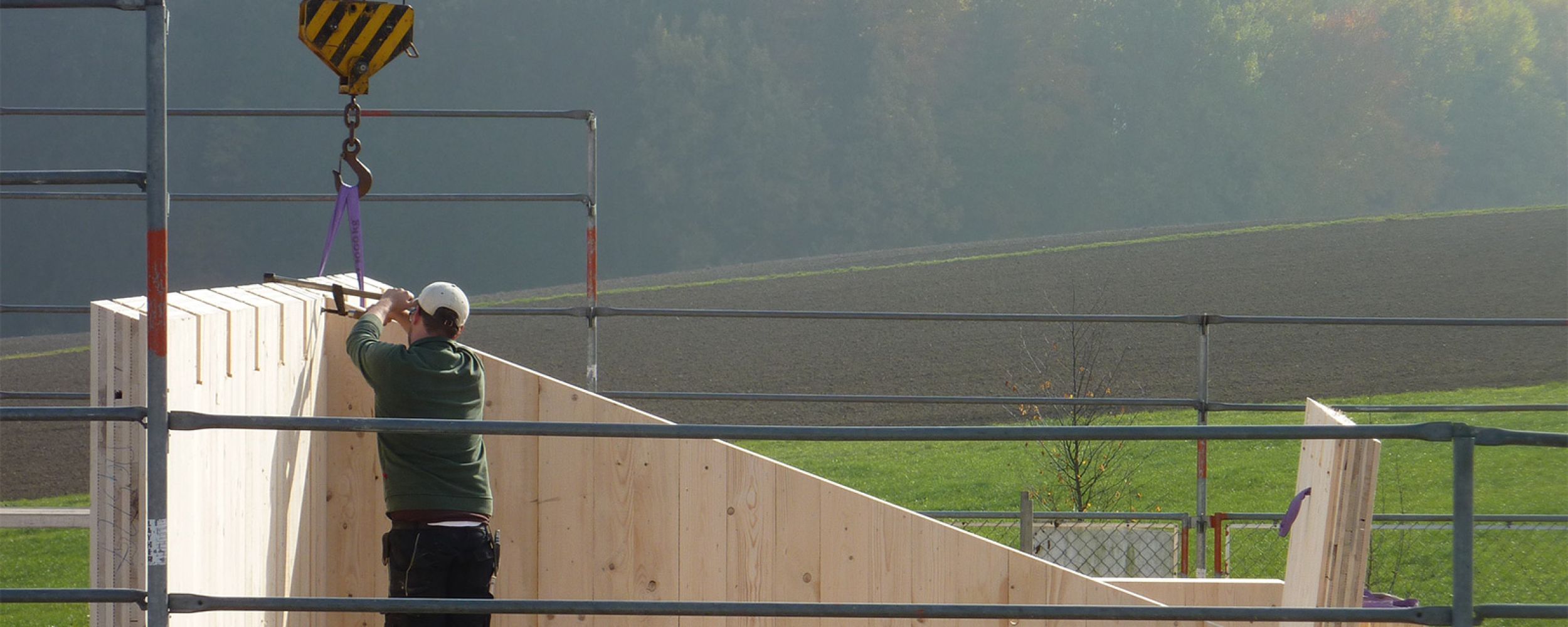 Holzhausbau, Zimmerei Stolz
